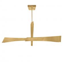  1717P50-624 - Solara Integrated LED Brass Chandelier