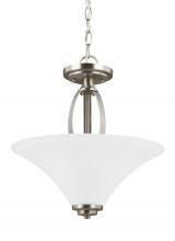  7713202EN3-962 - Metcalf Two Light Semi-Flush Convertible Pendant