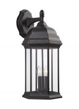  8738703EN-71 - Sevier traditional 3-light LED outdoor exterior extra large downlight outdoor wall lantern sconce in