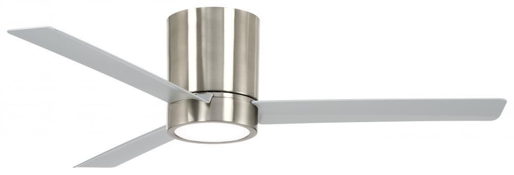 52" HUGGER CEILING FAN W/LED LIGHT