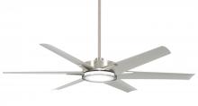 F866L-BNW - 65" CEILING FAN W/CCT LED FOR OUTDOOR