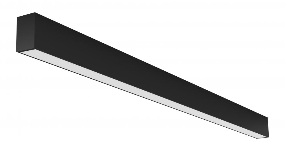 8' LED Linear Surface Mount, 2"Wide, 3500K, Black