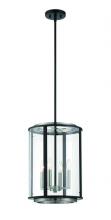  38275-012 - Tambouro, 4LT Lantern, Nic/blk