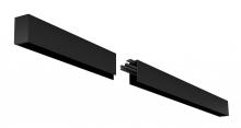  F55840BSFMEXT - 8' LED Linear Surface Mount Extension Kit, 2" Wide, 4000K, Black