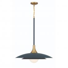  46785-022 - Welsh 1 Light 24" LED Pendant in Blue