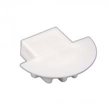  PE-AA1DF-END - END CAP FOR PE-AA1DF, WHITE PLASTIC