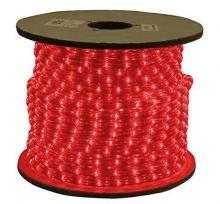  ULRL-LED-RE-150 - 1/2"LED ROPE LT,150'RL,120V,1"SP VRT MT LED,UL,5' CUT,RED
