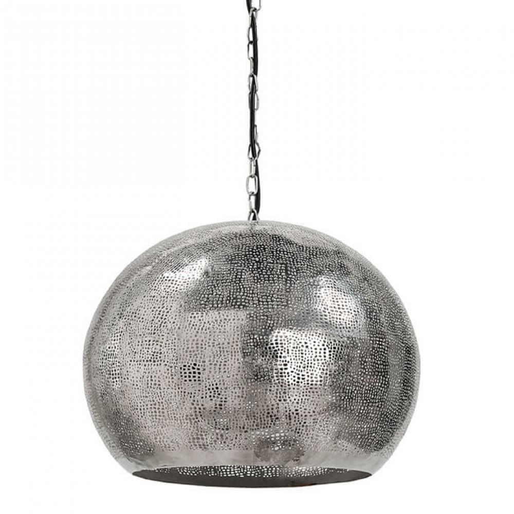 Regina Andrew Pierced Metal Sphere Pendant (Poli