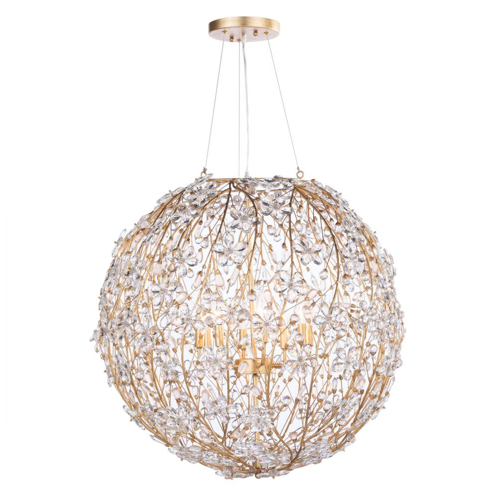 Regina Andrew Cheshire Chandelier Large (Gold Le