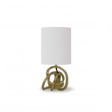  13-1134GLD - Regina Andrew Mini Knot Lamp (Soft Gold)