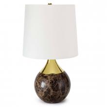  13-1465GLD - Regina Andrew Barrett Marble Mini Lamp (Gold)