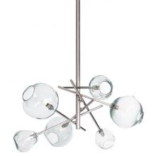  16-1089PN - Regina Andrew Molten Chandelier With Clear Glass