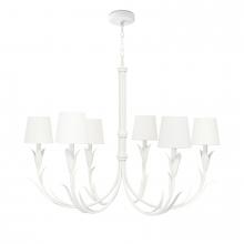  16-1416WT - Regina Andrew River Reed Chandelier Small (White