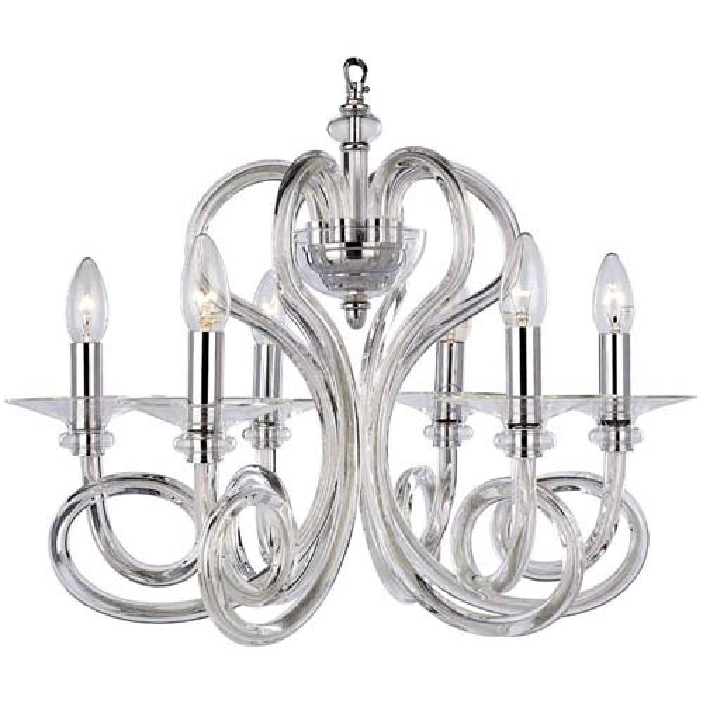 6 LIGHT CHANDELIER