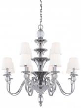  N6611-613 - 12 LIGHT CHANDELIER