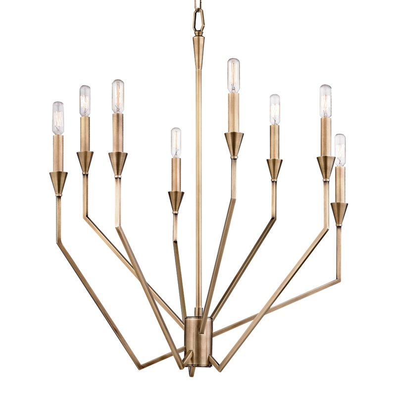 8 LIGHT CHANDELIER