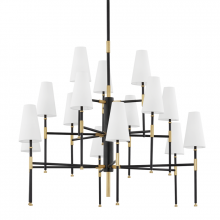  3748-AOB - 15 LIGHT CHANDELIER