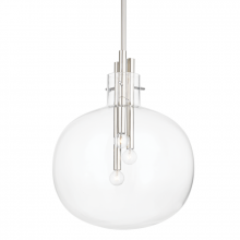  3918-PN - 3 LIGHT PENDANT