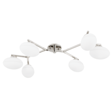  5541-PN - 6 LIGHT SEMI FLUSH