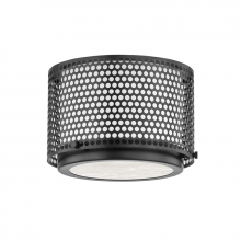  5910-BBR - 1 LIGHT FLUSH MOUNT