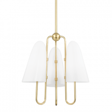  7173-AGB - 3 LIGHT CHANDELIER