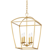  8317-GL - 4 LIGHT MEDIUM PENDANT