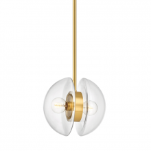  9412-AGB - 2 LIGHT PENDANT