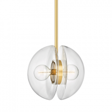  9417-AGB - 2 LIGHT PENDANT