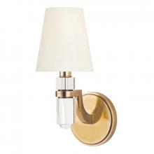  981-AGB-WS - 1 LIGHT WALL SCONCE w/WHITE SHADE