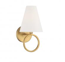 L9-9150-1-322 - Compton 1-Light Wall Sconce in Warm Brass
