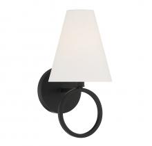  L9-9150-1-89 - Compton 1-Light Wall Sconce in Matte Black