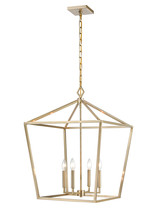 Millennium 3254-MG - 4-Light Pendant light Modern Gold