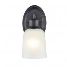  2801-MB - Amberle 1-Light Wall Sconce Matte Black