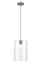  9611-SN - Moven 1-Light Mini-Pendant Light Satin Nickel