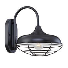  5441-SB - R Series 1-Light Wall Sconce Satin Black