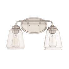  2462-BN - 2-Light Vanity Brushed Nickel