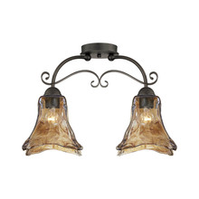  7122-BG - Semi-Flush Ceiling Mount