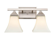  4502-BN - 2-Light Vanity Brushed Nickel