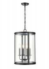  94201-MB - Aydenn 4-Light Pendant light Matte Black