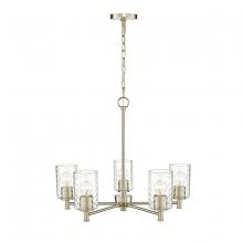  9215-MG - Ashli 5-Light Chandelier Ceiling Light Modern Gold