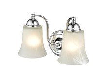  9332-CH - 2-Light Vanity Chrome