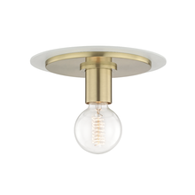  H137501S-AGB/WH - 1 Light Small Flush Mount