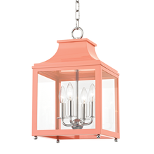 Mitzi by Hudson Valley Lighting H259704S-PN/PK - Leigh Lantern