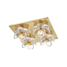  H410504-AGB - Shea Flush Mount