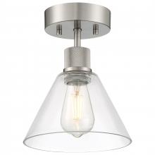  63146LEDDLP-BS/CLR - Martini LED Semi-Flush