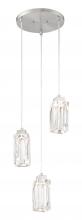  P1873-084-L - 3 LIGHT LED PAN PENDANT