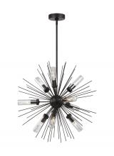  OLF3295/9ORB - Hilo Small Outdoor Chandelier