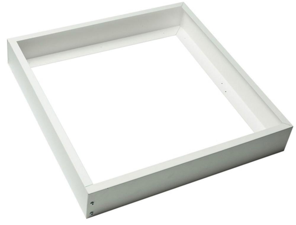 2 Foot x 2 Foot LED Flat Panel Frame Kit; White Finish