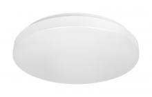  62/1213 - 14 inch; Acrylic Round; Flush Mounted; LED Light Fixture; CCT Selectable with Microwave Sensor ;