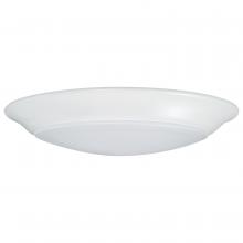  62/1661 - 7 inch; LED Disk Light; 5000K; 6 Unit Contractor Pack; White Finish